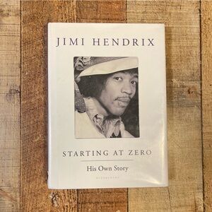 Jimi Hendrix: His Own Story Starting at Zero Hardcover Music Biography